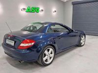 Gebraucht Mercedes SLK350 272 PS (200 kW) 2004 Amg daytona blau Cabrio
