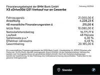 Gebraucht BMW X3 Performance 265 PS (194 kW) 2018 Black sapphire (schwarz) SUV