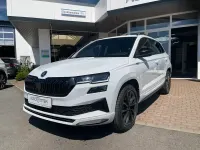 Gebraucht Skoda Karoq SportLine 190 PS (139 kW) 2024 Weiß SUV