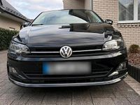 Gebraucht VW Polo Highline 95 PS (69 kW) 2018 Schwarz Kleinwagen