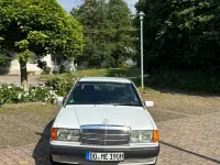 Gebraucht Mercedes 190 118 PS (86 kW) 1990 Weiß Limousine