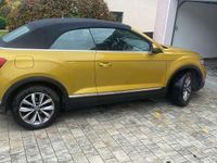Gebraucht VW T-Roc Cabriolet Style 110 PS (80 kW) 2020 Gelb Cabrio