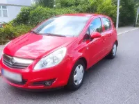 Gebraucht Opel Corsa 80 PS (58 kW) 2007 Rot Kleinwagen