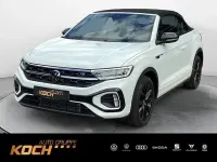 Gebraucht VW T-Roc Cabriolet R-line 150 PS (110 kW) 2024 Weiß Cabrio