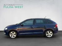 Gebraucht Skoda Rapid 95 PS (69 kW) 2018 Blau Kleinwagen