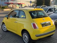 Gebraucht Fiat 500 Lounge 69 PS (50 kW) 2010 Gelb Kleinwagen