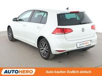 Gebraucht VW Golf VII Allstar 110 PS (80 kW) 2016 Weiß Limousine
