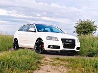 Gebraucht Audi A3 S-Line 160 PS (117 kW) 2009 Weiß Kleinwagen