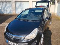 Gebraucht Opel Corsa Active 69 PS (50 kW) 2013 Schwarz Kleinwagen
