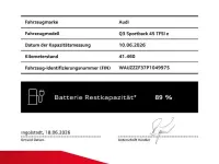 Gebraucht Audi Q3 Sportback Basis 245 PS (180 kW) 2022 Mythosschwarz metallic SUV