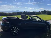 Gebraucht VW Golf Cabriolet Exclusive 160 PS (117 kW) 2013 Schwarz Cabrio