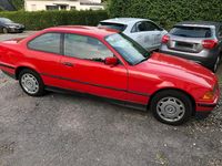 Gebraucht BMW 316 102 PS (75 kW) 1993 Rot Coupé