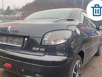 Gebraucht Peugeot 206 CC Platinum 136 PS (100 kW) 2004 Farbe schwarz obsidien/metalli Cabrio