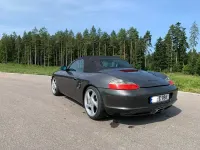 Second-hand Porsche Boxster 228 CP (167 kW) 2004 Gri Cabrio