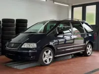 Gebraucht VW Sharan United 140 PS (102 kW) 2008 Blau Van / Kleinbus