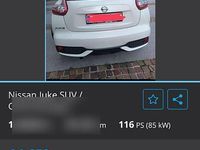 Gebraucht Nissan Juke 116 PS (85 kW) 2016 Weiß SUV