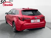 Gebraucht Toyota Corolla Hybrid Team 196 PS (144 kW) 2023 Emotional red 2 Kombi