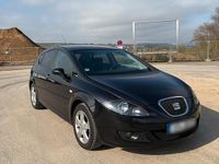 Gebraucht Seat Leon 86 PS (63 kW) 2008 Schwarz Kleinwagen