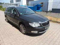Gebraucht Skoda Superb Comfort 170 PS (125 kW) 2011 Schwarz Kombi