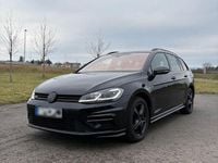 Gebraucht VW Golf VII R-line 150 PS (110 kW) 2018 Schwarz Kombi