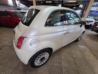 Gebraucht Fiat 500 Lounge 69 PS (50 kW) 2008 Weiß Kleinwagen