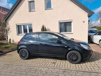 Gebraucht Opel Corsa 80 PS (58 kW) 2010 Schwarz Kleinwagen