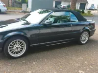 Gebraucht BMW 323 Cabriolet 170 PS (125 kW) 1999 Schwarz Cabrio