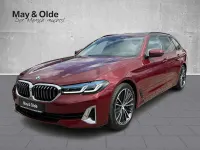 Gebraucht BMW 540 Luxury Line 333 PS (244 kW) 2021 Aventurinrot metallic Kombi