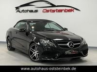 Usado Mercedes E220 AMG line 170 CV (125 kW) 2017 Negro Descapotable