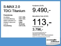 Gebraucht Ford S-MAX Titanium 150 PS (110 kW) 2016 Frostweiß Van / Kleinbus