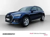 Gebraucht Audi Q5 Advanced 204 PS (150 kW) 2022 Navarrablau metallic SUV
