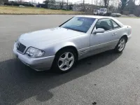 Gebraucht Mercedes SL320 224 PS (164 kW) 2000 Silber Cabrio