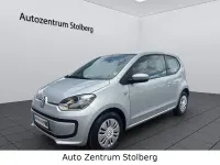 Gebraucht VW up! move up! 60 PS (44 kW) 2015 Silber Kleinwagen