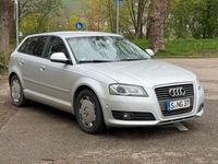 Gebraucht Audi A3 Attraction 140 PS (102 kW) 2009 Silber Kleinwagen
