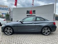 gebraucht BMW 220 i Coupe Sport Nav GSD LED PDC Leder Sh Tempo