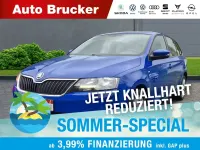 Gebraucht Skoda Rapid Clever 90 PS (66 kW) 2018 Blau Kleinwagen