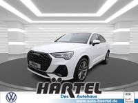Neu Audi Q3 Sportback S-Line 150 PS (110 kW) 2025 Gletscherweiss (white), metallic SUV