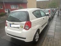 Gebraucht Chevrolet Aveo 2010 Weiß Kleinwagen
