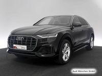 Gebraucht Audi Q8 S-Line 381 PS (280 kW) 2022 Mythosschwarz metallic SUV