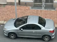 Gebraucht Peugeot 206 CC 90 PS (66 kW) 2004 Silber Cabrio