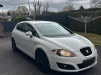 Usata Seat Leon 105 CV (77 kW) 2010 Bianco Utilitaria