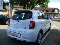 Gebraucht Nissan Micra Acenta 80 PS (58 kW) 2016 Weiß Kleinwagen
