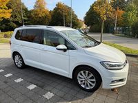 Gebraucht VW Touran Highline 179 PS (131 kW) 2017 Weiß Van / Kleinbus