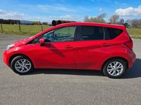 Gebraucht Nissan Note Acenta+ 80 PS (58 kW) 2015 Rot Kleinwagen