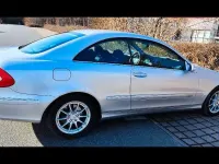 Gebraucht Mercedes CLK240 170 PS (125 kW) 2003 Silber Coupé