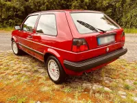 Gebraucht VW Golf II 75 PS (55 kW) 1990 Rot Kleinwagen