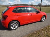 Gebraucht VW Polo Highline 95 PS (69 kW) 2018 Rot Kleinwagen