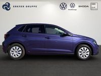 Gebraucht VW Polo Life 95 PS (69 kW) 2022 Vibrant violet metallic Kleinwagen
