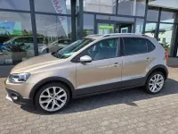 Gebraucht VW Polo Cross 90 PS (66 kW) 2015 Titanium beige metallic Kleinwagen