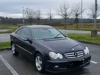 Gebraucht Mercedes CLK200 Elegance 184 PS (135 kW) 2007 Blau Coupé